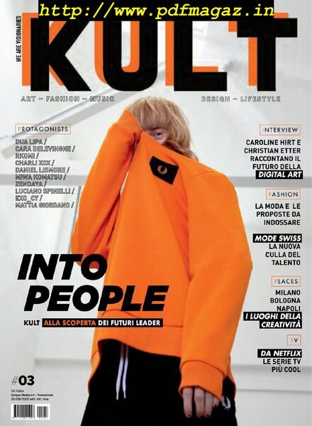 Kult Magazine – Ottobre-Novembre 2019 Cover