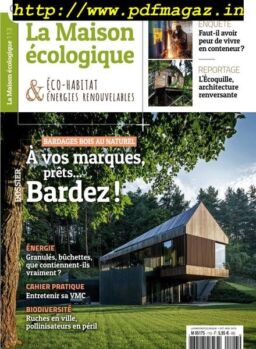 La Maison ecologique – octobre-novembre 2019