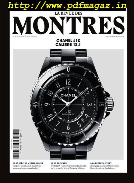 La Revue des Montres – 13 aout 2019 Cover