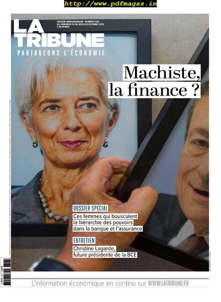 La Tribune – 18 Octobre 2019 Cover