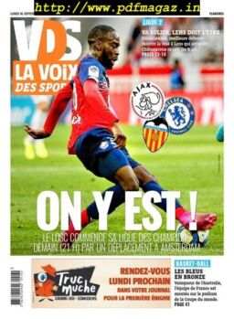 La Voix des Sports Flandres – 16 septembre 2019