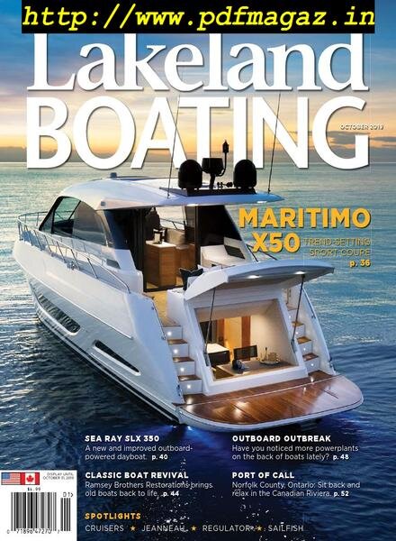 Lakeland Boating – October 2019 Cover