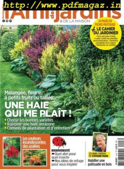 L’Ami des Jardins – octobre 2019