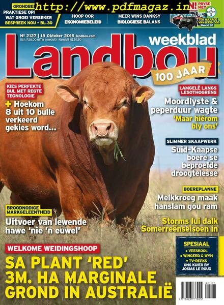 Landbouweekblad – 18 Oktober 2019 Cover