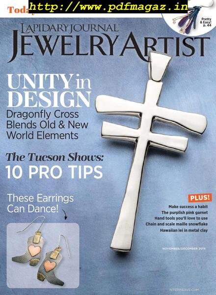 Lapidary Journal Jewelry Artist – November 2019 Cover