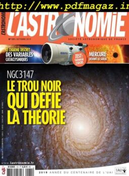 L’Astronomie – octobre 2019