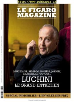 Le Figaro Magazine – 27 Septembre 2019