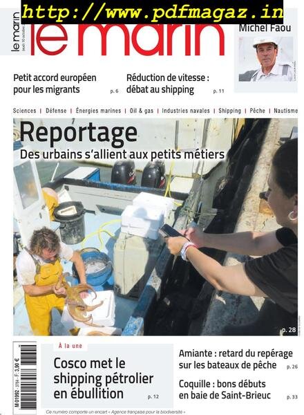 Le Marin – 10 octobre 2019 Cover