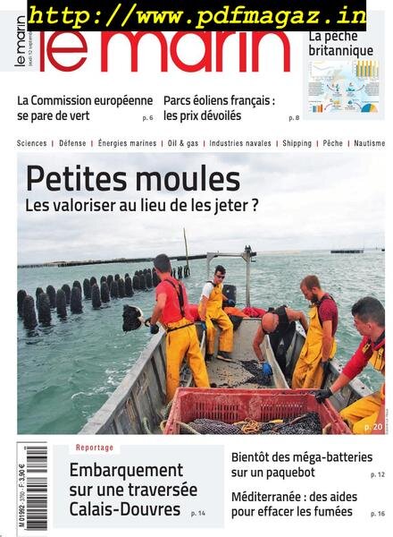 Le Marin – 12 septembre 2019 Cover
