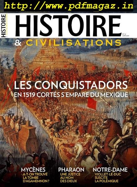 Le Monde Histoire & Civilisations – Juin 2019 Cover