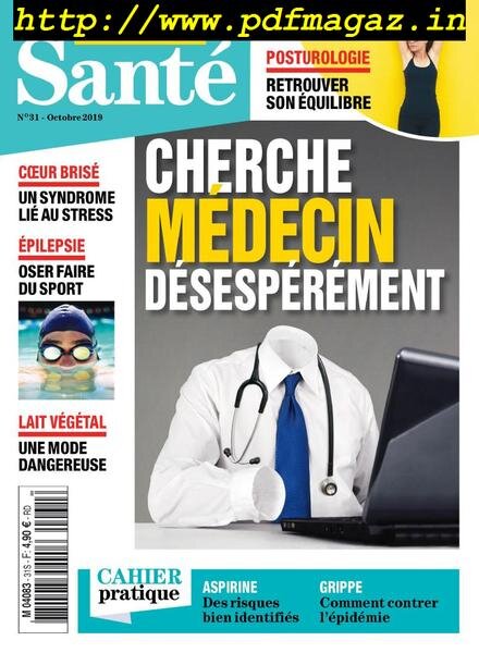 Le Particulier Sante – Octobre 2019 Cover