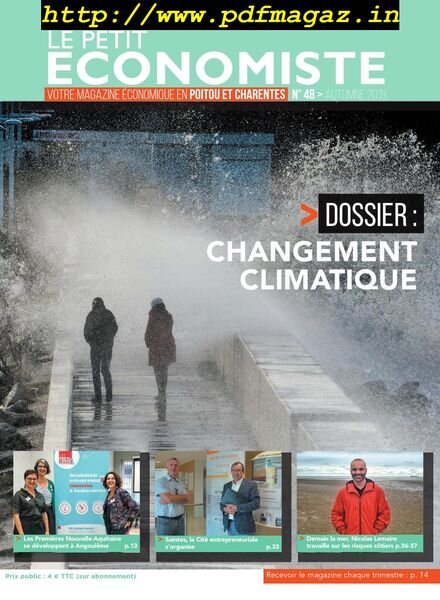 Le Petit Economiste – octobre 2019 Cover