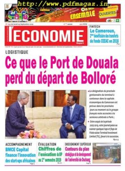 Le quotidien de l’economie magazine Afrique – 09 septembre 2019