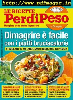 Le Ricette PerdiPeso – Settembre 2019