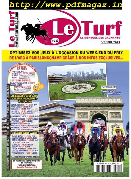 Le Turf – octobre 2019 Cover