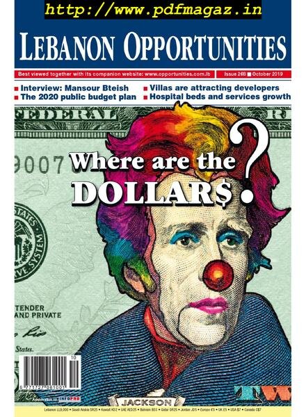 Lebanon Opportunities – October 2019 Cover