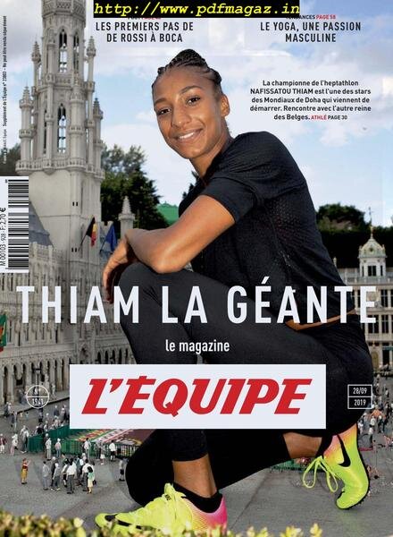 L’Equipe Magazine – 28 Septembre 2019 Cover