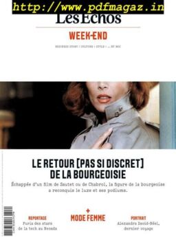 Les Echos Week-end – 13 Septembre 2019