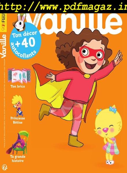 Les P’tites Filles a la Vanille – octobre 2019 Cover