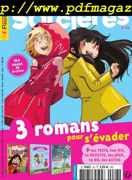 Les Romans des P’tites Sorcieres – septembre 2019 Cover