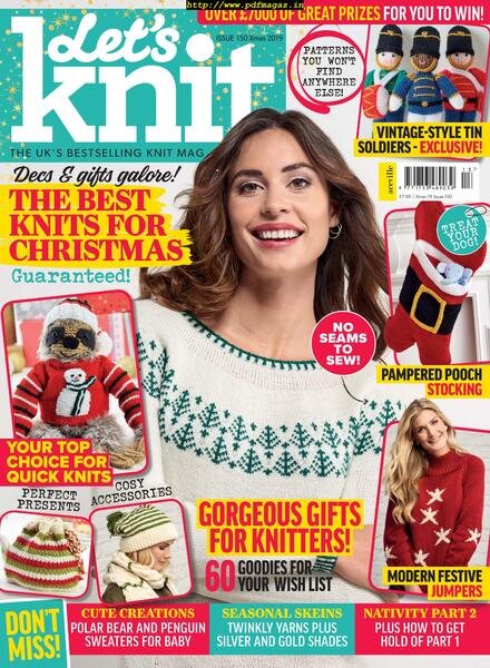 Let’s Knit – November 2019 Cover