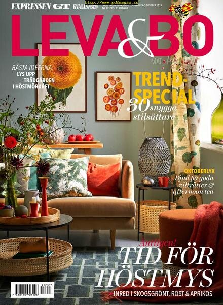 Leva & Bo – 27 september 2019 Cover