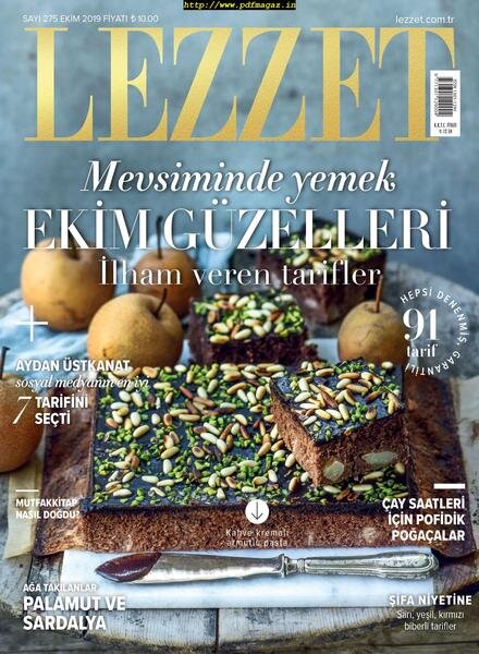 Lezzet – 01 Ekim 2019 Cover