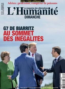 L’Humanite Dimanche – 22 Aout 2019