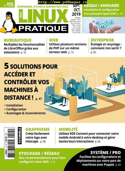 Linux Pratique – Septembre-Octobre 2019 Cover