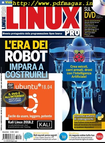 Linux Pro – Giugno-Luglio 2018 Cover