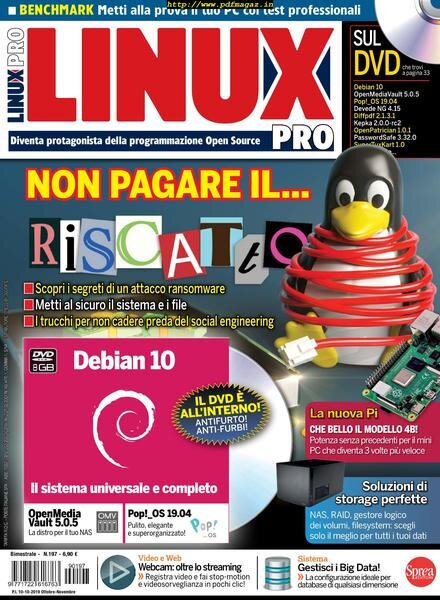 Linux Pro – ottobre 2019 Cover