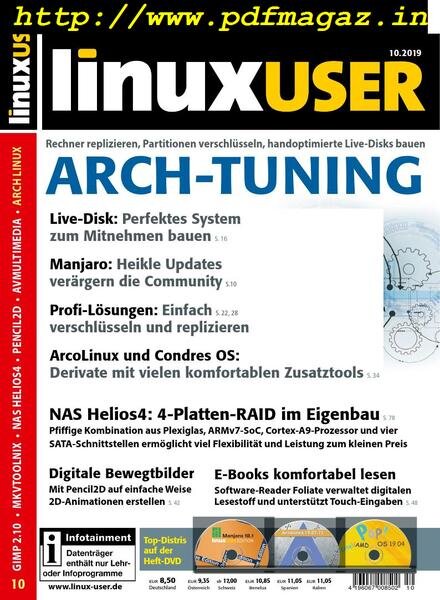 LinuxUser – Oktober 2019 Cover