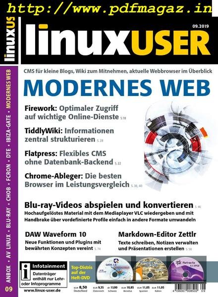 LinuxUser – September 2019 Cover