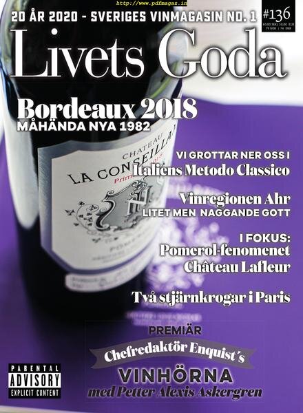 Livets Goda – 18 oktober 2019 Cover