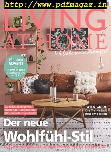 Living at Home – November 2019 Cover