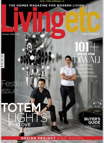 Living Etc India – October 2019 Cover