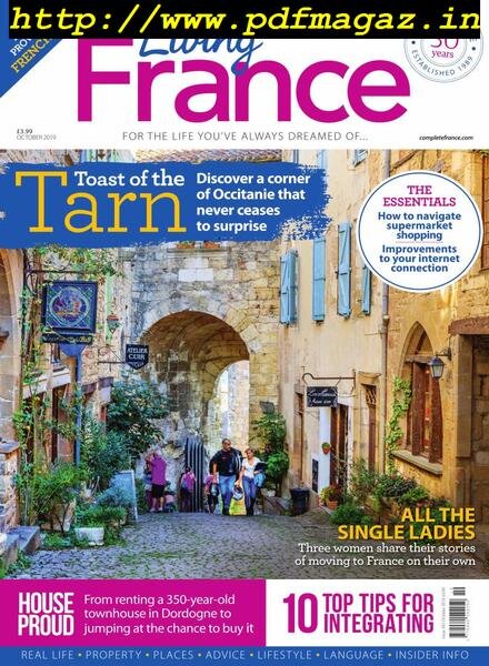 Living France – October 2019 Cover