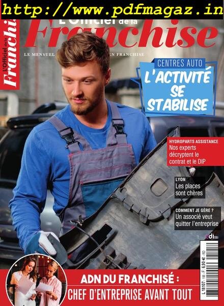 L’Officiel de la Franchise – octobre 2019 Cover