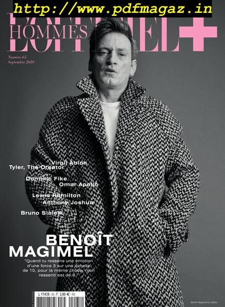 L’Officiel Hommes Paris – juillet 2019 Cover
