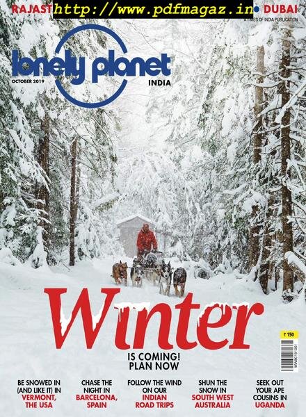 Lonely Planet India – October 2019 Cover