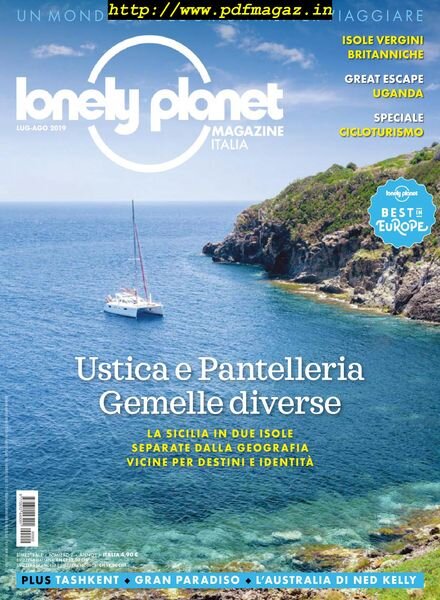 Lonely Planet Magazine Italia – Luglio-Agosto 2019 Cover