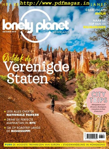 Lonely Planet Traveller Netherlands – oktober 2019 Cover