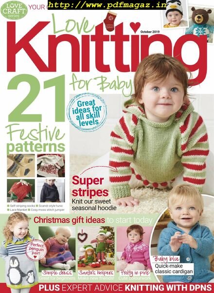 Love Knitting for Baby – October 2019 Cover
