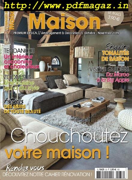 L’Univers de la Maison – septembre 2019 Cover