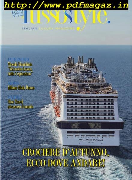Lusso Style – Ottobre 2019 Cover