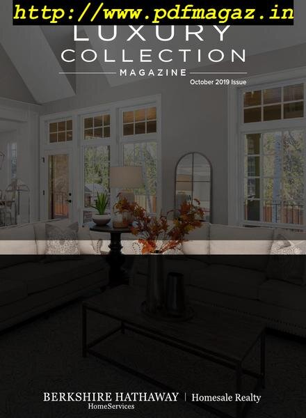 Luxury Collection – October 2019 Cover