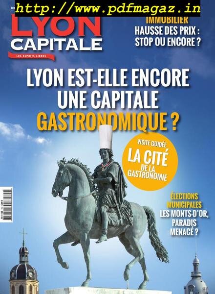 Lyon Capitale – octobre 2019 Cover