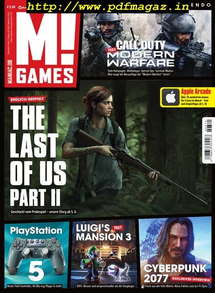 M! Games – November 2019 Cover