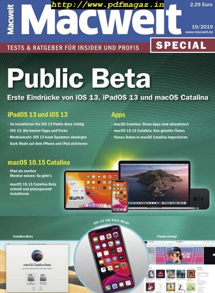 Macwelt Special – Nr.19, 2019 Cover