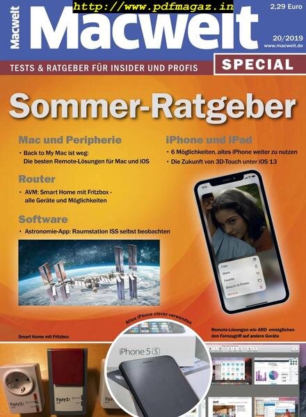 Macwelt Special – Nr.20, 2019 Cover